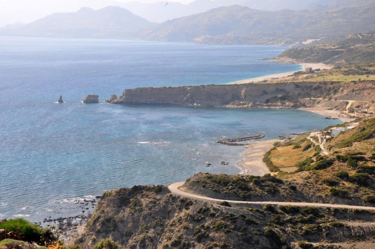 Villa George Sea View With Pool - Triopetra Buitenkant foto