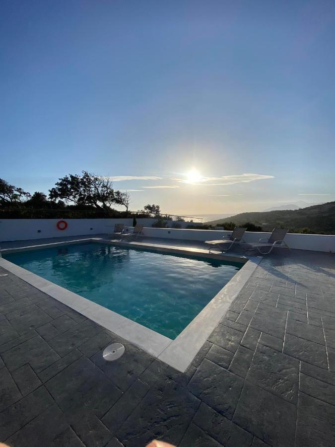 Villa George Sea View With Pool - Triopetra Buitenkant foto