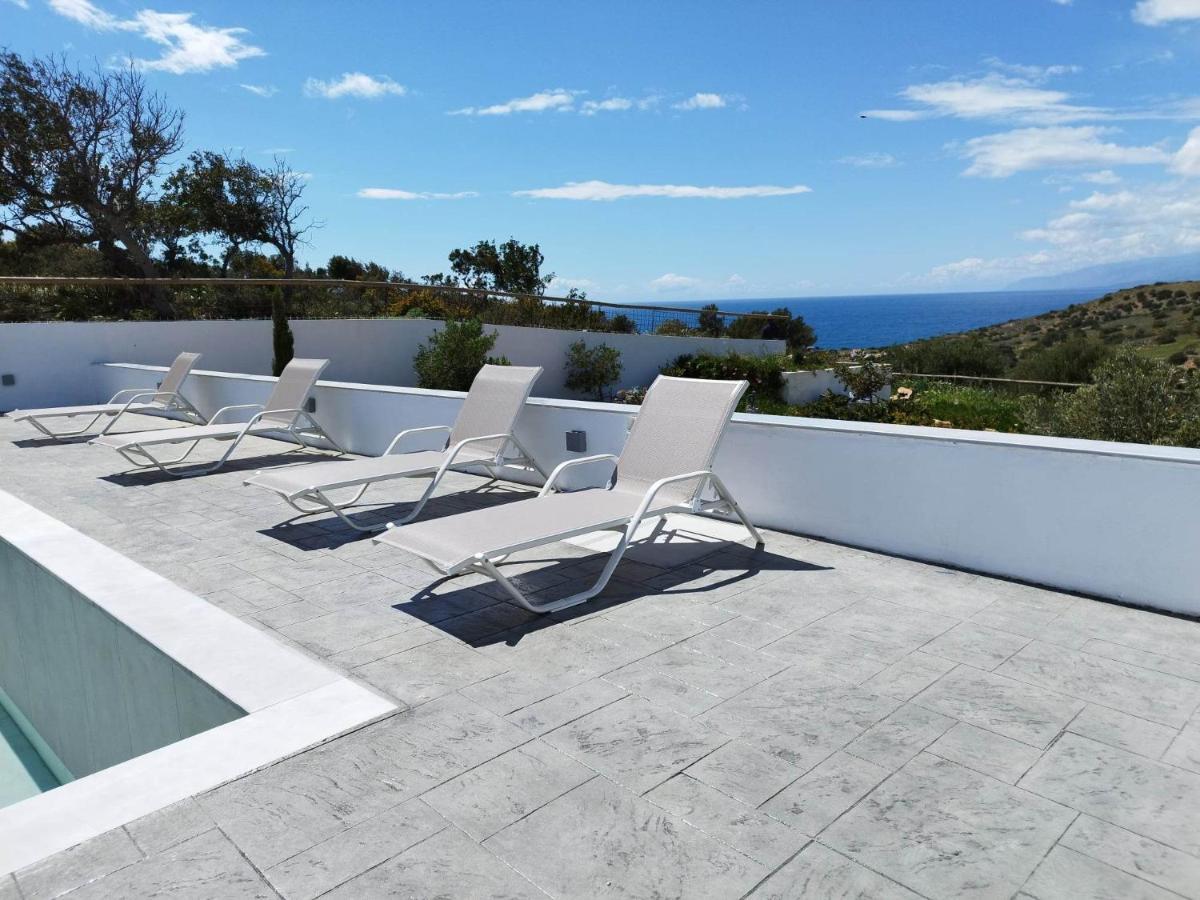 Villa George Sea View With Pool - Triopetra Buitenkant foto