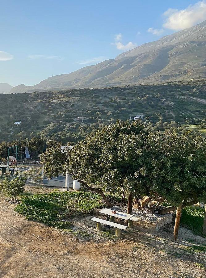 Villa George Sea View With Pool - Triopetra Buitenkant foto