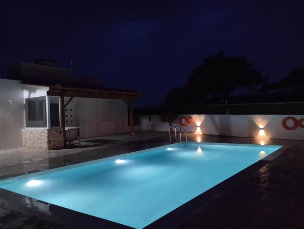 Villa George Sea View With Pool - Triopetra Buitenkant foto